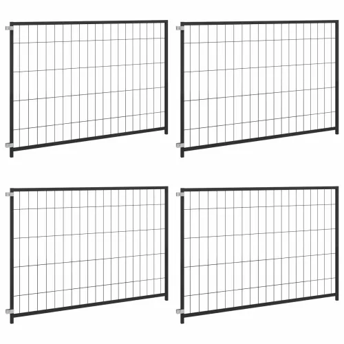 Kavez za pse crni 300 x 100 x 70 cm čelični Cijena