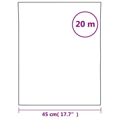 Prozorska folija statična matirana 45x2000 cm PVC - Matirana bijela 20 m 45 cm Cijena