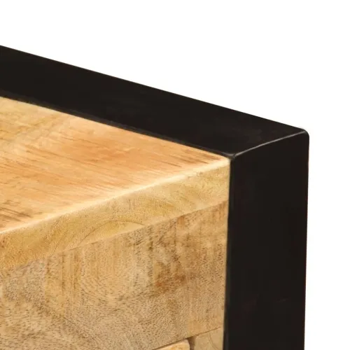 Radni stol s 2 ladice od masivnog drva manga 110 x 50 x 77 cm - 110 x 50 x 77 cm masivno drvo manga Cijena