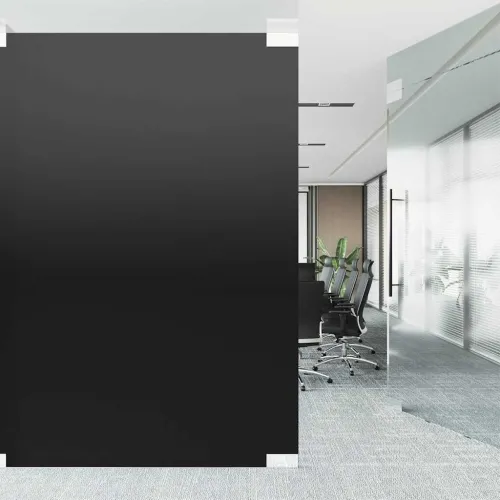 Statička folija za prozore 45 x 2000 cm PVC - Mat crna 20 m 45 cm Cijena