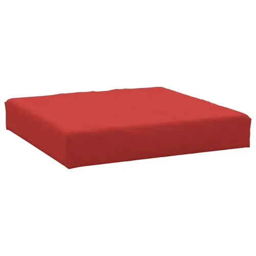 Jastuk za palete crveni 60x60x9,5 cm od tkanine Oxford - OUTLET - ZADNJI KOMAD Cijena