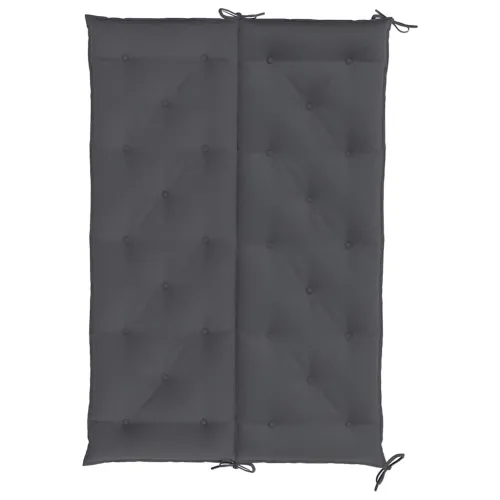  Jastuk za vrtnu klupu antracit 150x(50+50)x7 cm - Antracit - OUTLET - NEPREUZETO Cijena