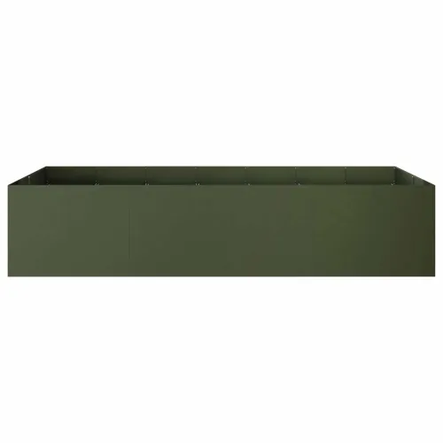 Vrtna saksija Maslinastozelena 280 x 80 x 60 cm Čelična vrata - Maslinastozelena 280 x 80 x 60 cm Cijena