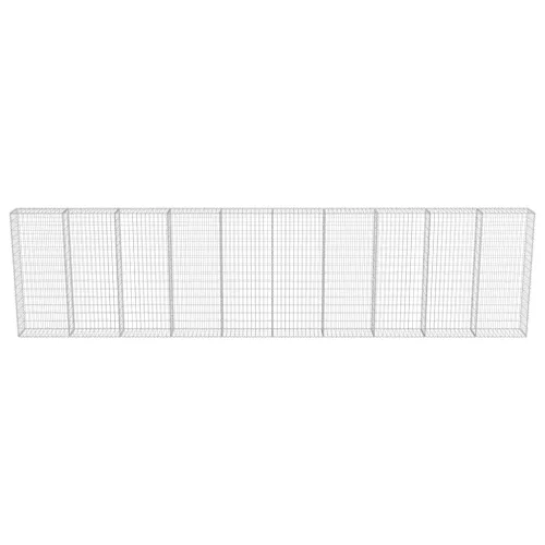 Gabionski zid s poklopcima od pocinčanog čelika 600 x 30 x 150 cm - OUTLET - NEPREUZETO Cijena