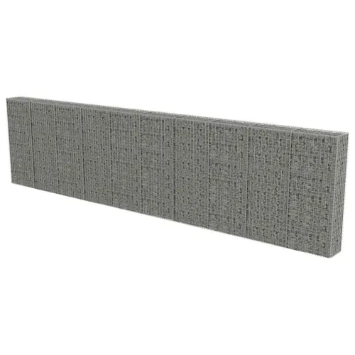 Gabionski zid s poklopcima od pocinčanog čelika 600 x 30 x 150 cm - OUTLET - NEPREUZETO Cijena