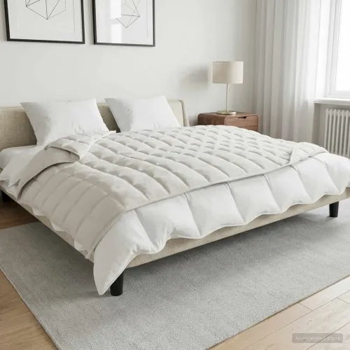Težak pokrivač Bijela 152 x 203 cm 7 kg 100% Pamuk 205T - Bijela 152 x 203 cm 7 kg Cijena
