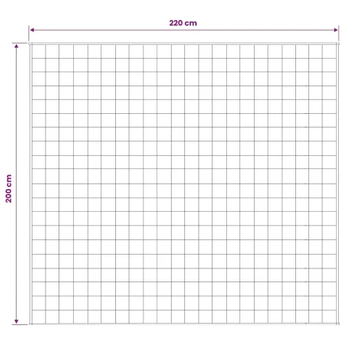 Težak pokrivač Bijela 200 x 220 cm 9 kg 100% Pamuk 205T - Bijela 200 x 220 cm 9 kg Cijena