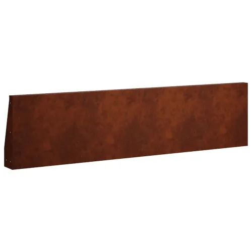 Zid za zadržavanje 6 kom. 80 x 12 x 40 cm Otporni čelik Rđa - Otporni čelik 80 x 12 x 40 cm 6 Cijena