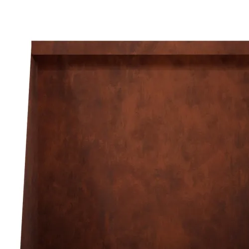 Zid za zadržavanje 6 kom. 80 x 12 x 40 cm Otporni čelik Rđa - Otporni čelik 80 x 12 x 40 cm 6 Cijena