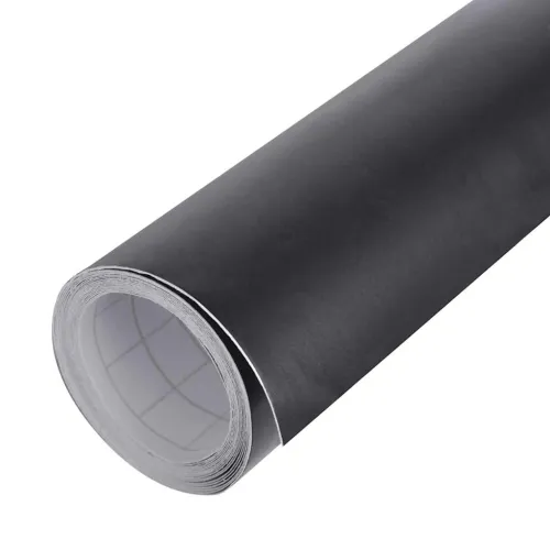 Folija za automobil 2 kom mat crne 100 x 150 cm + 50 x 150 cm - OUTLET - NEPREUZETO Cijena