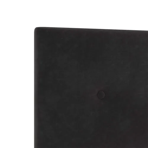 Boxspring krevet s madracem Crna 90 x 200 cm Baršun - Crna 90 x 200 cm Prošiveno gumbima Cijena