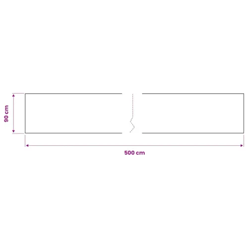 Samoljepljiva folija za namještaj crna 500 x 90 cm PVC - OUTLET - NEPREUZETO Cijena