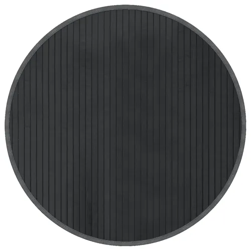 Okrugli tepih sivi 60 cm bambus - Siva 60 cm Cijena