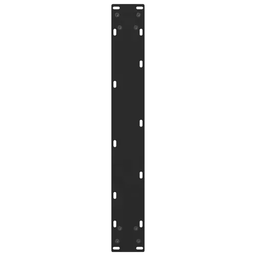 Noge za barski stol Crne 2 kom 60 x (110-111) cm Čelične - Crna 60 x (110-111) cm Cijena