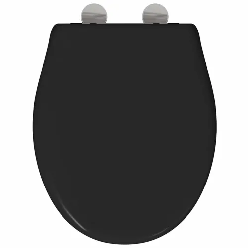 WC daska Crna 47 x 37 x 4 cm Duroplast - Crna Cijena