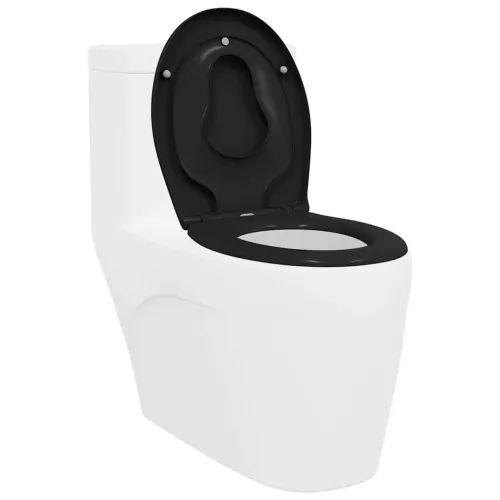 WC daska Crna 47 x 37 x 4 cm Duroplast - Crna Cijena