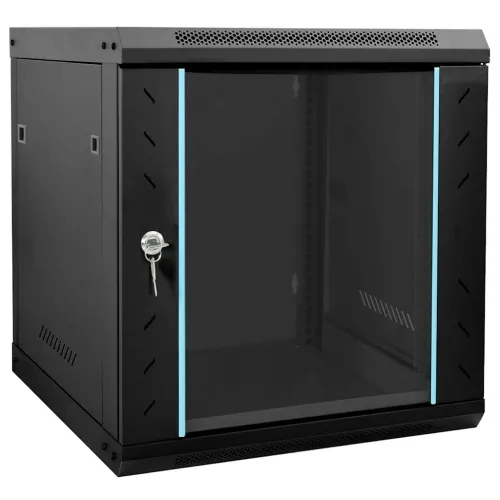 Mrežni ormar s pohranom Crna 53 x 60 x 60 cm Čelik - Crna 530 x 600 x 600 mm Cijena