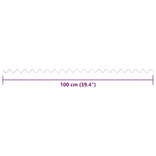 Gabionske spirale 24 kom od pocinčanog čelika 100 cm - OUTLET - NEPREUZETO Cijena