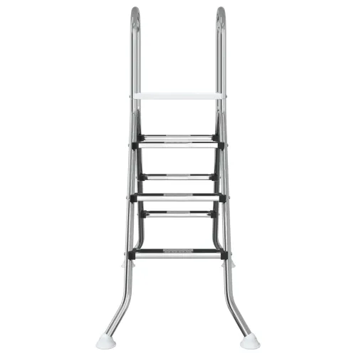 Ljestve za bazen iznad tla 100 cm 3-Step Nehrđajući čelik 304 - 3 stepenice Cijena