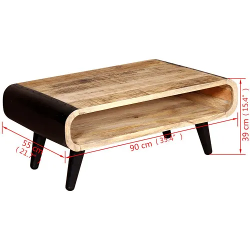 Stol za kavu Mango drvo 90x55x39 cm Cijena