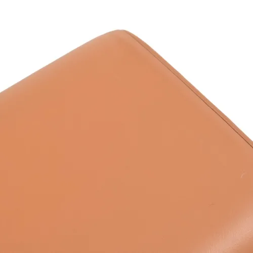 klupa 60 x 30 x 45 cm Prava koža Smeđa - Smeđa Cijena