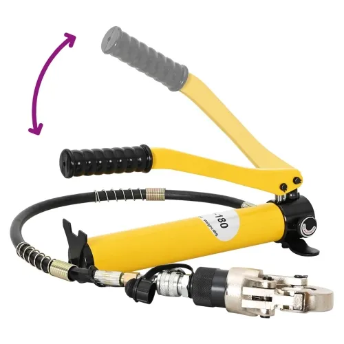 Hidraulični alat za stezanje cijevi 60 kN TH16-32 mm V12-28 mm - Hidraulične kliješta s pumpom i TH/V adapterima Cijena