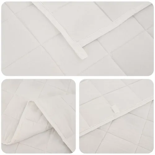 Težak pokrivač Bijela 200 x 225 cm 13 kg 100% Pamuk 205T - Bijela 200 x 225 cm 13 kg Cijena
