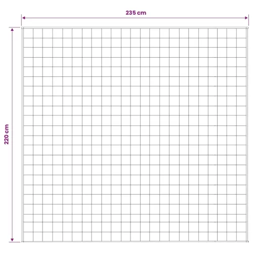 Težak pokrivač Bijela 220 x 235 cm 11 kg 100% Pamuk 205T - Bijela 220 x 235 cm 11 kg Cijena