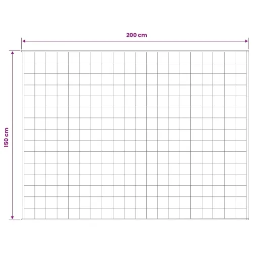 Težak pokrivač Antracit 150 x 200 cm 11 kg 100% Pamuk 205T - Antracit 150 x 200 cm 11 kg Cijena