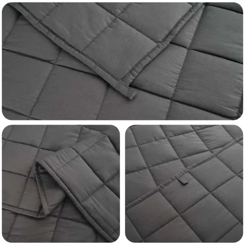 Težak pokrivač Antracit 155 x 220 cm 7 kg 100% Pamuk 205T - Antracit 155 x 220 cm 7 kg Cijena