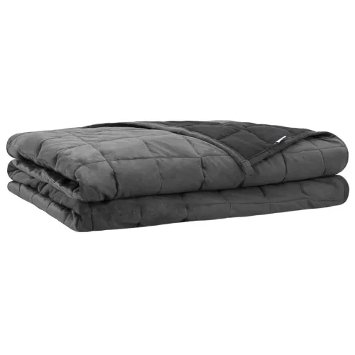 Težak pokrivač Antracit 235 x 290 cm 11 kg 100% Pamuk 205T - Antracit 235 x 290 cm 11 kg Cijena
