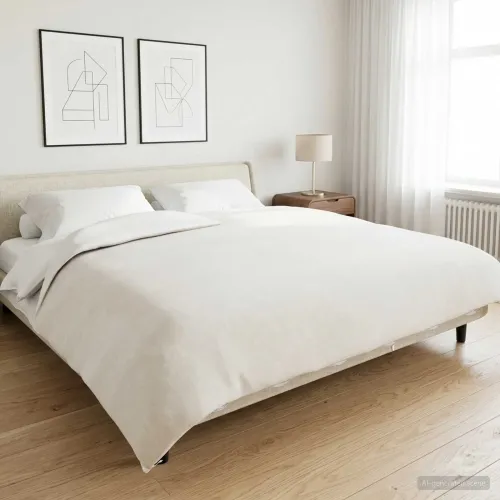Težak pokrivač Bijela 200 x 225 cm 13 kg 100% Pamuk 205T - 200 x 225 cm 13 kg Bijela Cijena