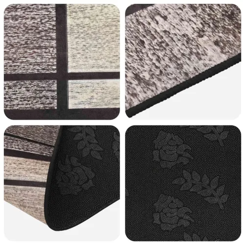 Traka za tepih LESAKA Smeđa 80 x 300 cm Dijamantni baršun - Smeđa 80 x 300 cm Cijena