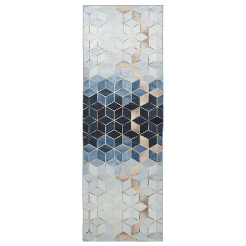 Traka za tepih LESAKA Srebrna 100 x 250 cm Dijamantni baršun - Srebrna 100 x 250 cm Cijena