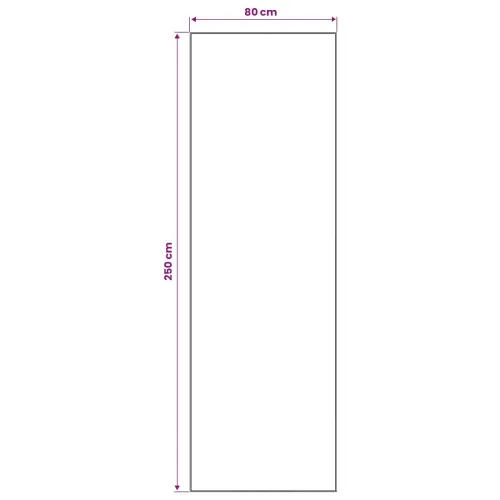 Traka za tepih ORIZ 1150 gsm Siva i crna - Siva i crna 80 x 250 cm Cijena
