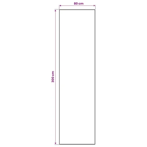Traka za tepih ORIZ 1150 gsm Crni mrežasti uzorak - Crni dijamantni uzorak 80 x 300 cm Cijena