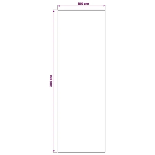 Traka za tepih ORIZ 1150 gsm Crni mrežasti uzorak - Crni dijamantni uzorak 100 x 300 cm Cijena