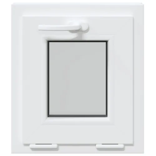 Unutarnja boja prozora u podrumu bijela RISOR 40 x 45 cm - Bijela 40 x 45 cm s dvostrukim staklenjem Cijena