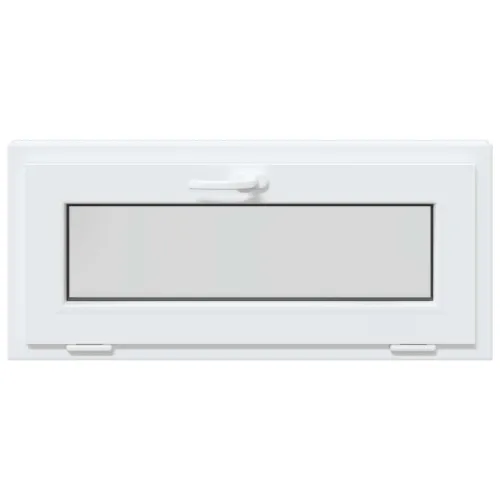 Unutarnja boja prozora u podrumu bijela RISOR 90 x 45 cm - Bijela 90 x 45 cm s dvostrukim staklenjem Cijena