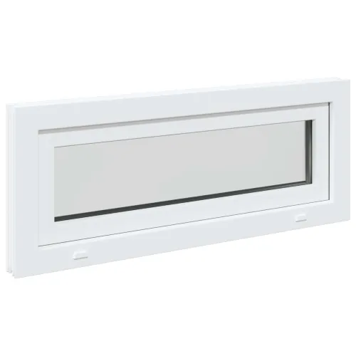 Unutarnja boja prozora u podrumu bijela RISOR 100 x 45 cm - Bijela 100 x 45 cm s dvostrukim staklenjem Cijena