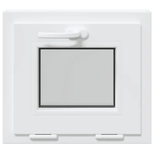 Unutarnja boja prozora u podrumu bijela RISOR 50 x 45 cm - Bijela 50 x 45 cm s trostrukim staklenjem Cijena