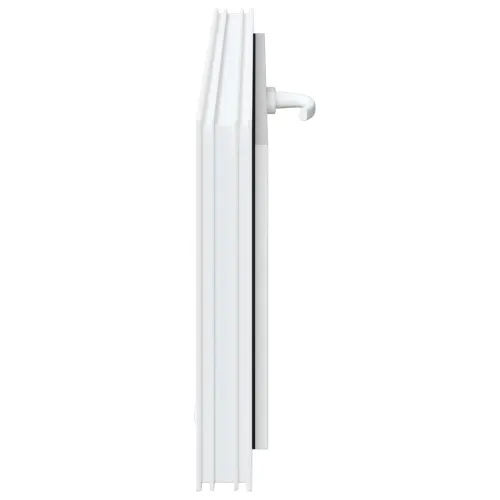 Unutarnja boja prozora u podrumu bijela RISOR 100 x 45 cm - Bijela 100 x 45 cm s trostrukim staklenjem Cijena