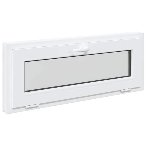 Unutarnja boja prozora u podrumu bijela RISOR 120 x 45 cm - Bijela 120 x 45 cm s trostrukim staklenjem Cijena