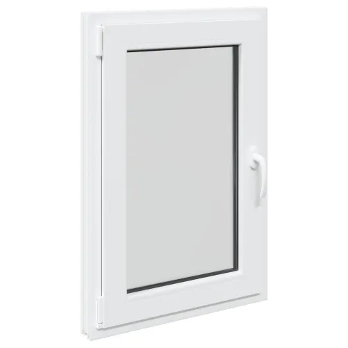 Unutarnja boja prozora u podrumu bijela RISOR 50 x 100 cm - Bijela 50 x 100 cm (Dvostruki sloj) Nagibanje i okretanje lijevo Cijena