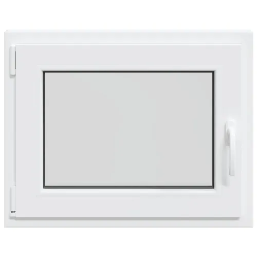 Unutarnja boja prozora u podrumu bijela RISOR 50 x 55 cm - Bijela 65 x 50 cm (Troslojni) Nagibanje i okretanje lijevo Cijena