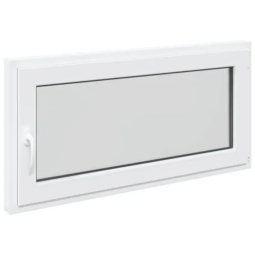 Unutarnja boja prozora u podrumu bijela RISOR 120 x 50 cm - Bijela 120 x 50 cm (Troslojni) Naginjanje i okretanje desno Cijena
