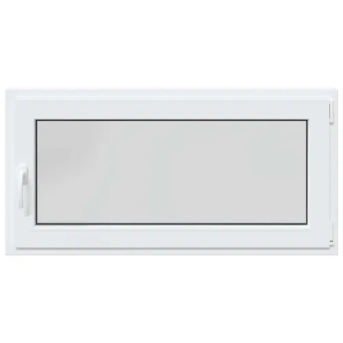 Unutarnja boja prozora u podrumu bijela RISOR 120 x 55 cm - Bijela 120 x 55 cm (Troslojni) Naginjanje i okretanje desno Cijena