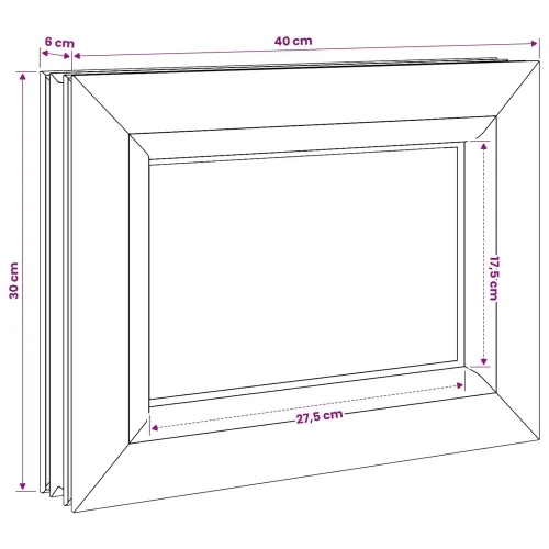 Unutarnja boja prozora podruma bijela RISOR 40 x 30 cm - 40 x 30 cm s trostrukim staklenjem Cijena