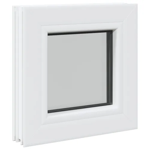 Unutarnja boja prozora podruma bijela RISOR 35 x 35 cm - 35 x 35 cm s trostrukim staklenjem Cijena