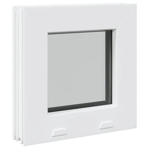Unutarnja boja prozora podruma bijela RISOR 35 x 35 cm - 35 x 35 cm s trostrukim staklenjem Cijena